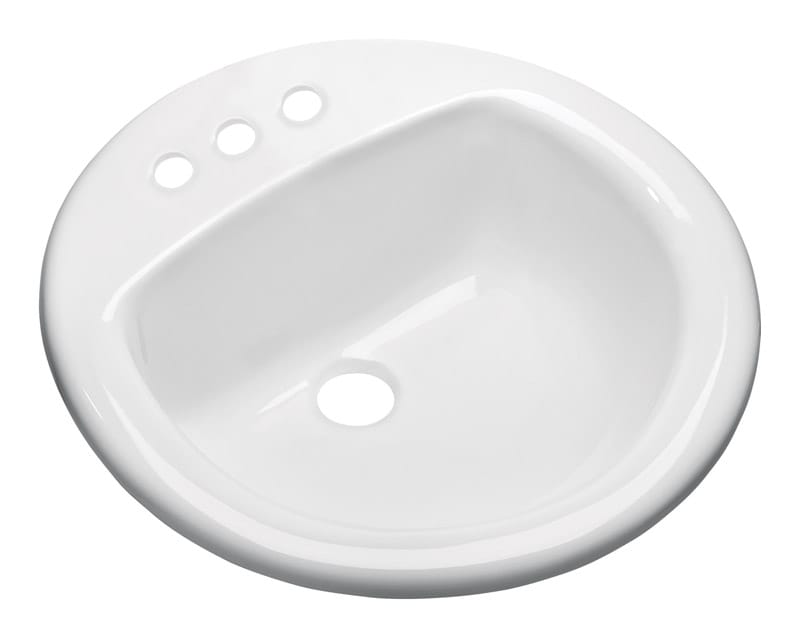 Mansfield 2239-4 MS Vitreous China Bathroom Sink