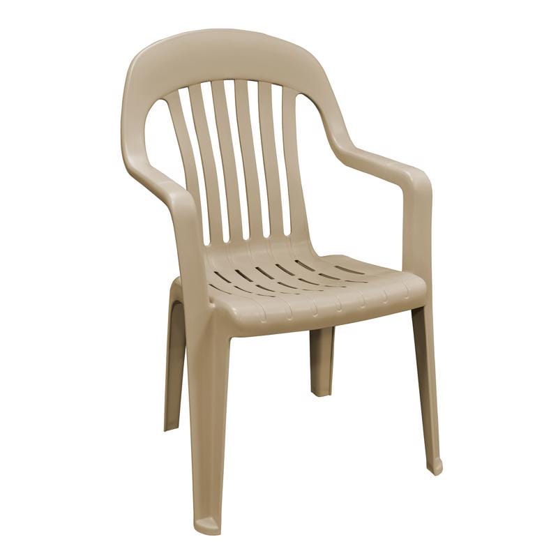 Adams 260617 Biscuit Resin Frame High-Back Chair