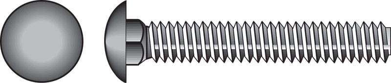 Hillman 812554 5/16 in. X 3-1/2 in. L Hot Dipped Galvanized Steel Carriage Bolt 50 pk