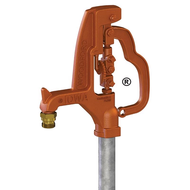 Woodford Y34-3 Iowa 3/4 in. FIP in. MPT Steel Yard Hydrant