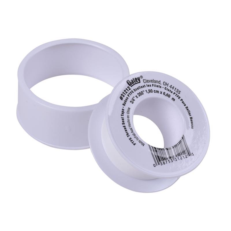 Oatey 31212 White 3/4 in. W X 260 in. L Thread Seal Tape