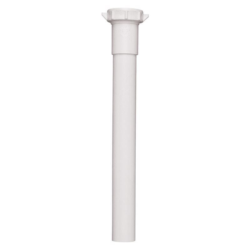 Plumb Pak PP945W 1-1/4 in. D X 12 in. L Plastic Extension Tube