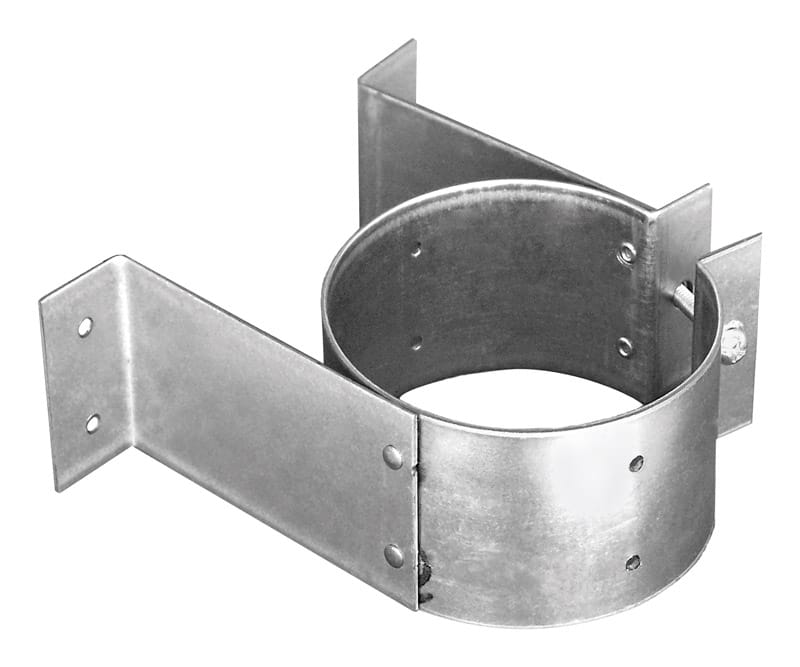 Duravent 4PVL-WS1R 4 in. Steel Pellet Vent Wall Strap