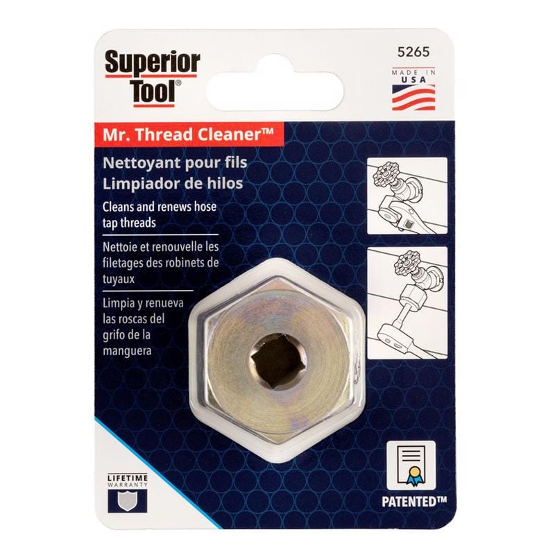 Superior Tool 5265 Thread Cleaner 7 in. H 1 pc