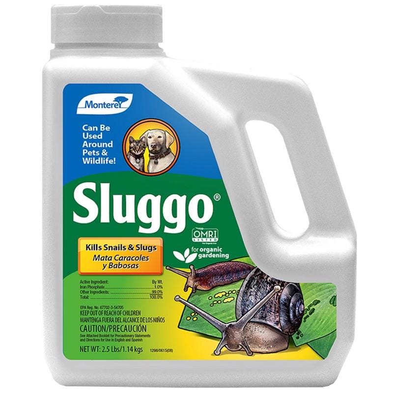 Monterey LG 6500 Sluggo Slug and Snail Killer 2.5 lb