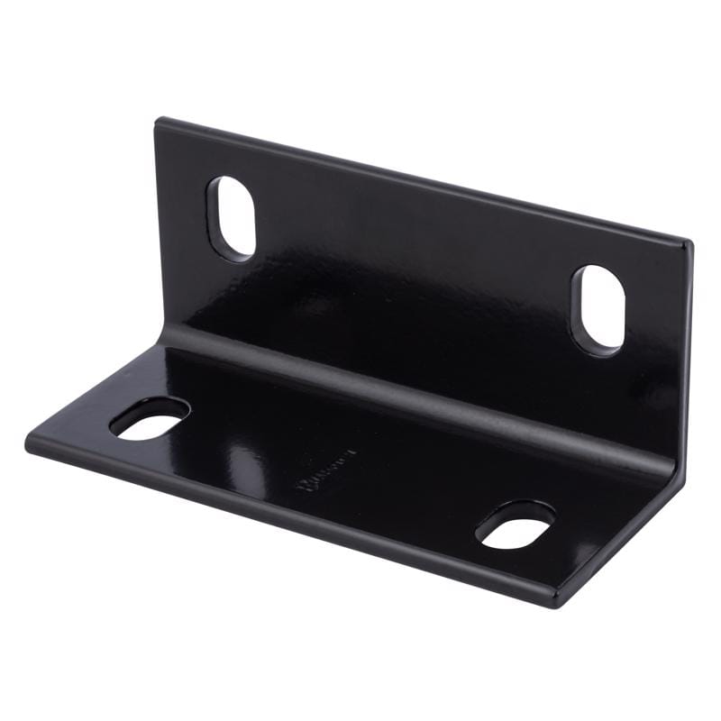Hampton 02-3405-434 6.62 in. H X 3 in. W X 1/4 in. D Black Steel Inside/Outside Corner Brace
