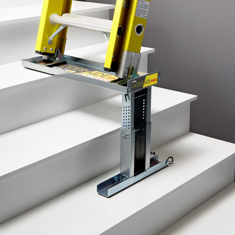 Ideal Security LAP1 Ladder-Aide Pro Steel Silver Ladder Leveler 1 pk