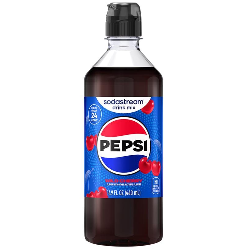 Sodastream 1925640010 Pepsi Cherry Soda Mix 440 ml 1 pk