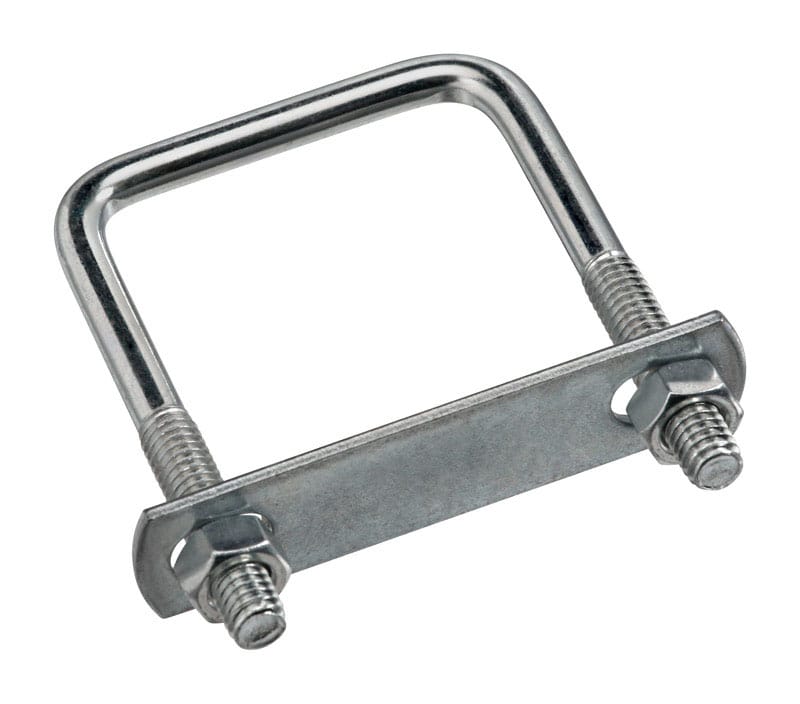 National Hardware N222-356 5/16 in. X 2 in. W X 3 in. L Coarse Zinc-Plated Steel Square U-Bolt