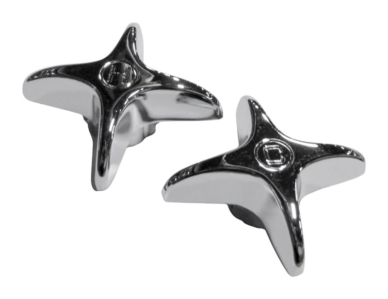 Plumb Pak PP805-112 Chrome Sink and Tub and Shower Faucet Handles