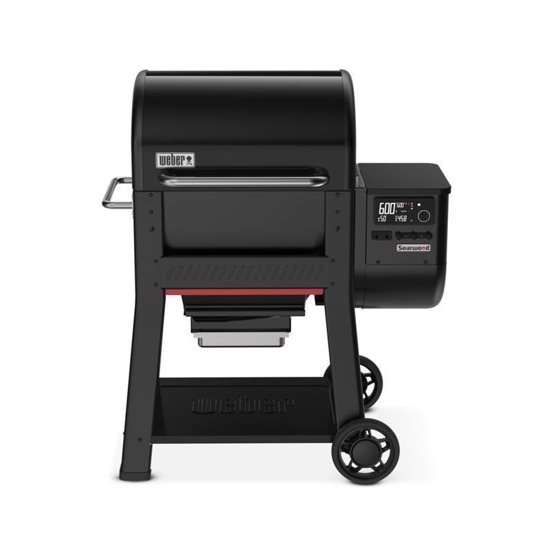 Weber 1500120 Searwood 600 24" Wood Pellet WiFi Grill Black