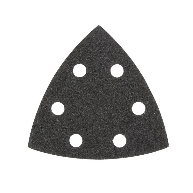 Milwaukee 49-25-2080 3-1/2 in. Silicon Carbide 80 Grit Triangular Sanding Paper 6 pk