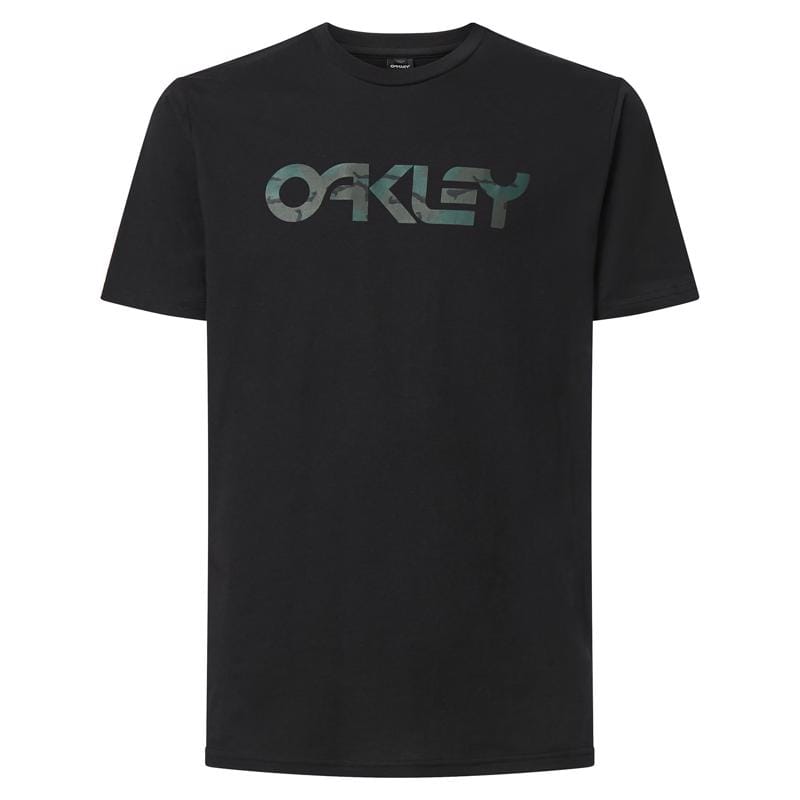 Oakley FOA404011-93WL L Short Sleeve Men's Crew Neck Black and Camo Mark II Tee 2.0 Tee Shirt