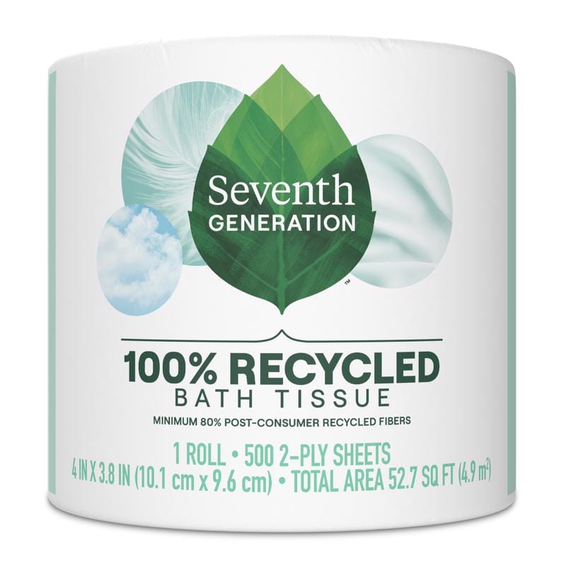 Seventh Generation 64989179 Toilet Paper 1 Rolls 500 sheet
