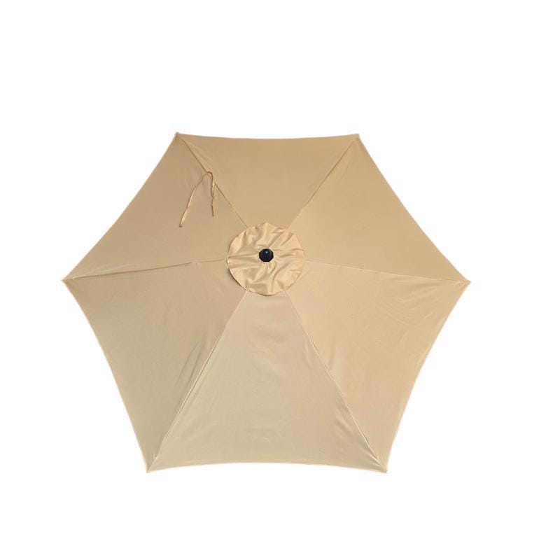Living Accents YQ101BK-YL 9 ft. Tiltable Yellow Market Umbrella