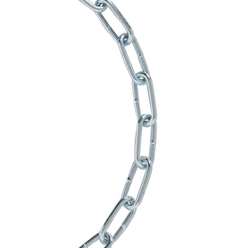 Koch Industries A10922 2/0 in. Straight Link Steel Coil Chain 0.189 in. D X 20 ft. L