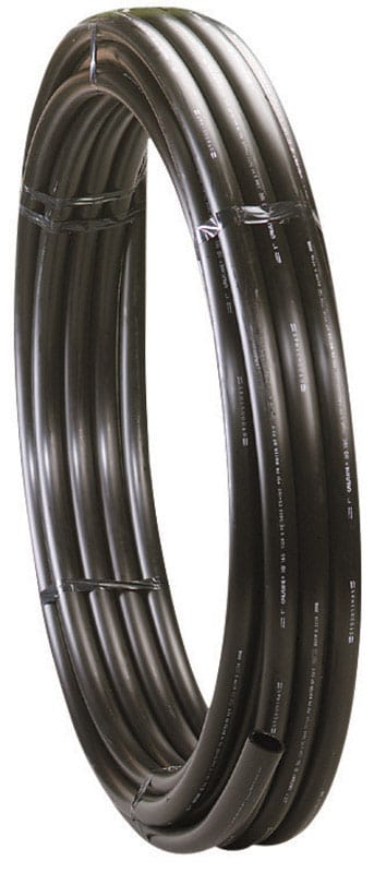 Advanced Drainage Systems 12580100 1-1/4 in. D X 100 ft. L Polyethylene Pipe 80 psi