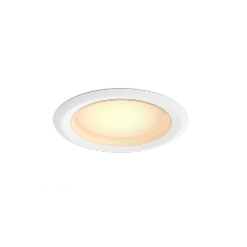 Philips 578484 HUE Warm White 4 in. W LED Smart-Enabled Retrofit Recessed Lighting 10 W
