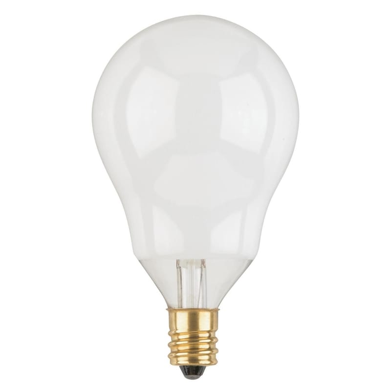 Westinghouse 0321948 40 W A15 Decorative Incandescent Bulb E12 (Candelabra) Warm White 2 pk