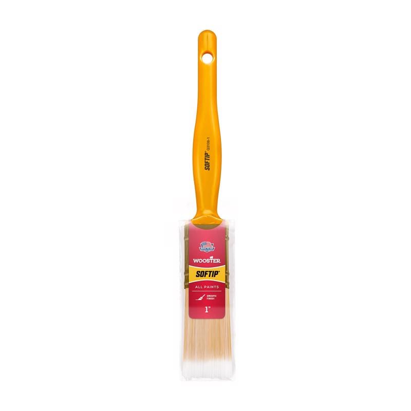 Wooster Q3108-1 Softip 1 in. Flat Trim Paint Brush