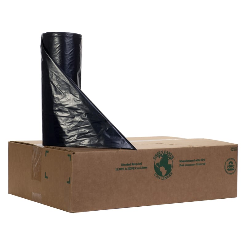 Noramco RT-4047-XXH T-Series 45 gal Trash Bags Twist Tie 100 pk