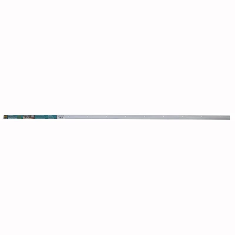 M-D Building Products 78154 0.3 in. H X 1.38 in. W X 72 in. L Prefinished Silver Aluminum Carpet Trim