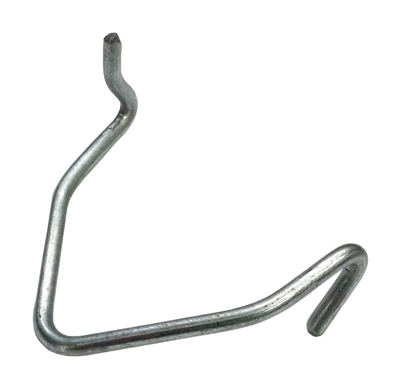 Dare 440-100 3 in. H 11 Ga. Silver Galvanized Steel T-Post Clip