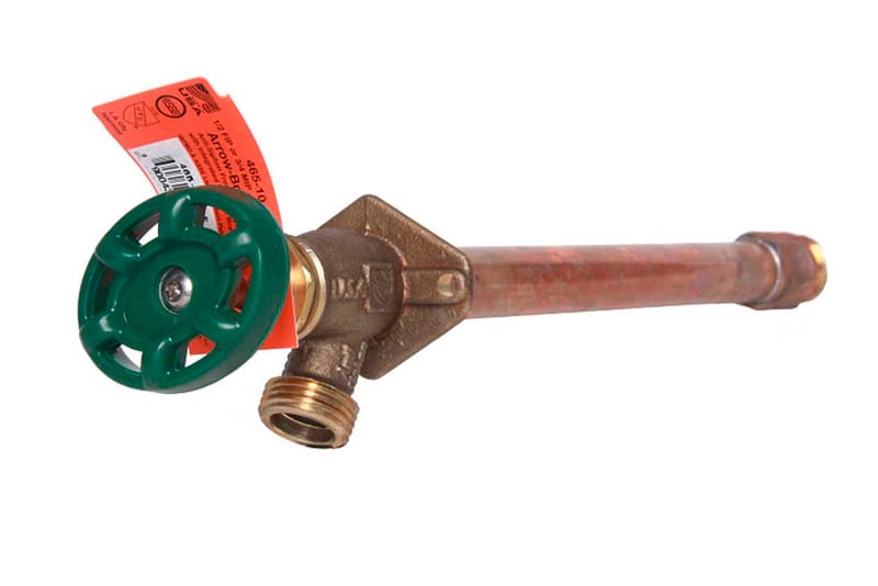 Arrowhead 465-12QTLF 1/2 in. FIP X 3/4 in. MIP Anti-Siphon Brass Wall Hydrant