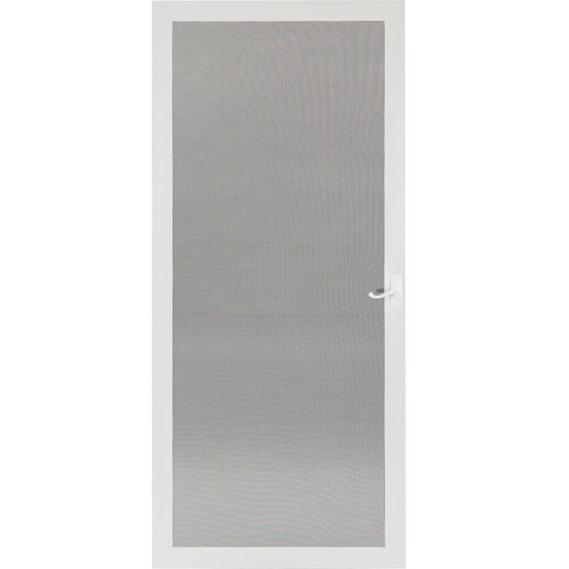 Larson 36048031 81 in. H X 32 in. W White Aluminum Screen Door