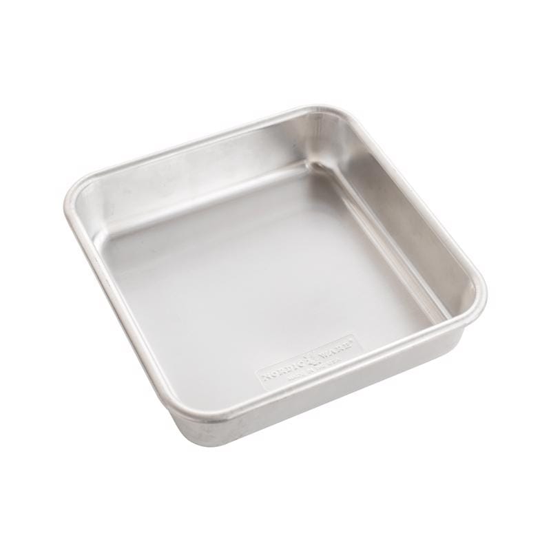 Nordic Ware 47500 8 in. W X 8 in. L Cake Pan Silver 1 pc