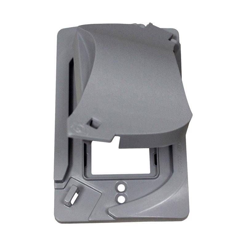 Sigma Engineered Solutions 14140 Rectangle Plastic 1 gang 4.76 in. H X 3.01 in. W Universal Cover