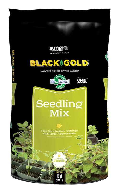Black Gold 1411002.Q16U Organic All Purpose Seed Starting Mix 16 qt