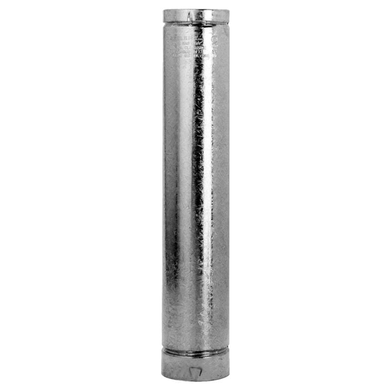 Selkirk 103060 3 in. D X 60 in. L Aluminum/Galvanized Steel Round Gas Vent Pipe