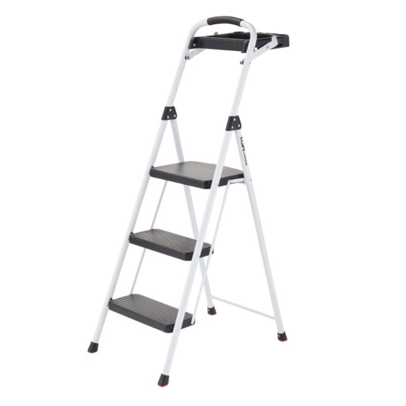 Lift Ladders LLS-3T 4.28 ft. H Steel Step Ladder Type II 225 lb. cap.