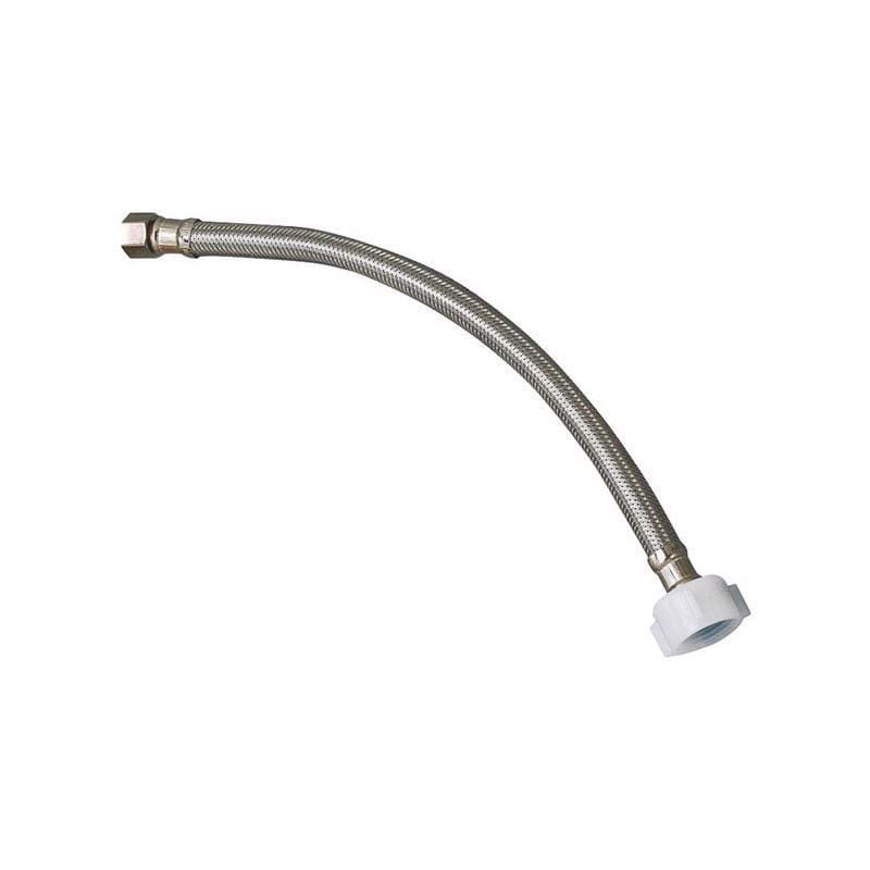 Plumb Pak PP23806 EZ 3/8 in. Compression in. X 7/8 in. D Ballcock 20 in. Stainless Steel Toilet Supply Line