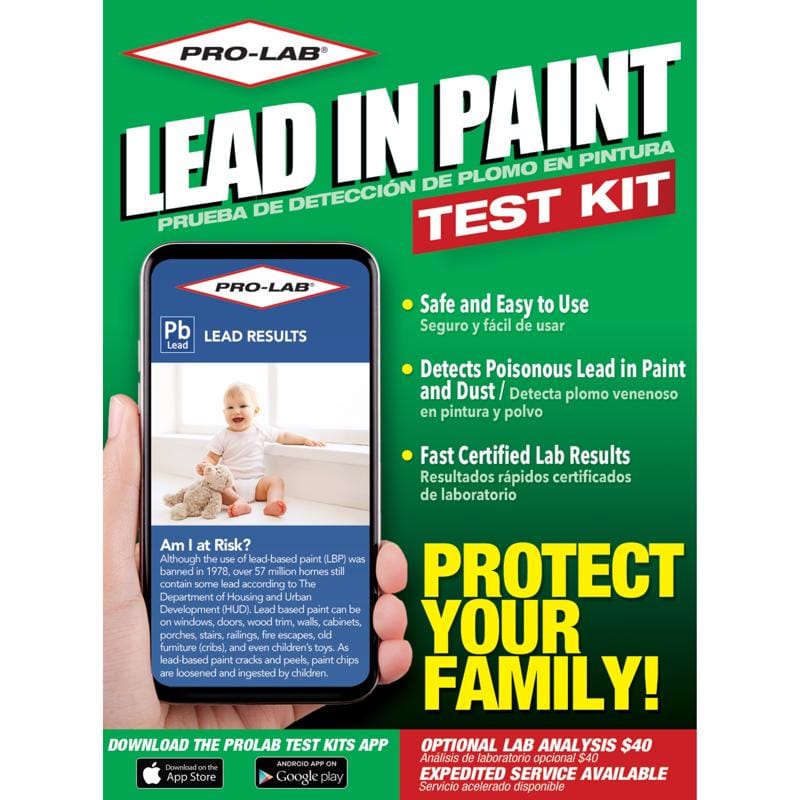 Pro-Lab LP106 Lead in Paint & Dust Test Kit 1 pk