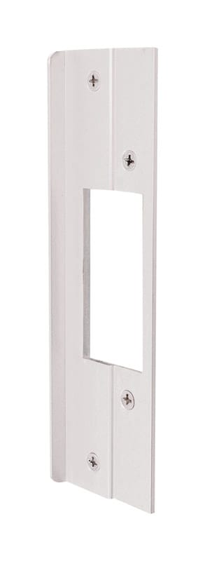 Prime-Line U9481 8.438 in. H X 6 in. L Silver Extruded Aluminum Door Lock Guards