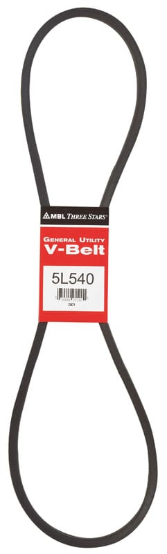 Mitsuboshi 5L540A FHP General Utility V-Belt 0.63 in. W X 54 in. L For Fractional Horsepower Motors
