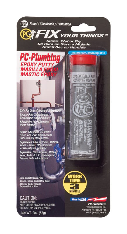 Pc-Plumbing 025598 High Strength Clear Epoxy 2 oz