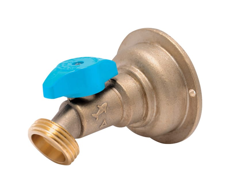 Sharkbite 24631LF No-Kink 3/4 in. Push-Fit X 3/4 in. MHT Brass Hose Bibb