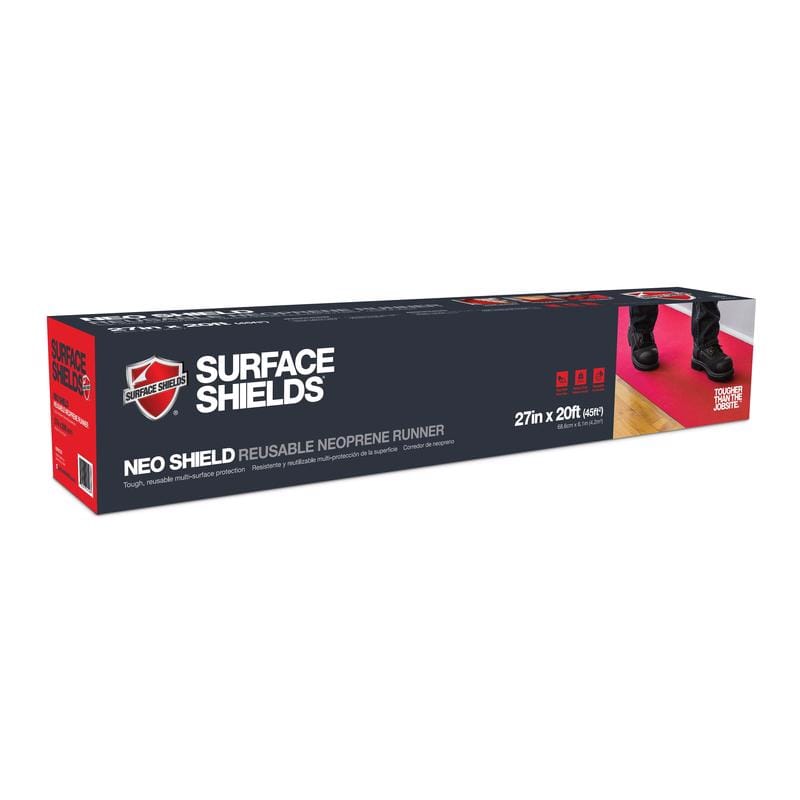 Surface Shields NSR2720 NeoShield Floor Protection 1.5 mil X 27 in. W X 20 ft. L Rubber Red 1 pk