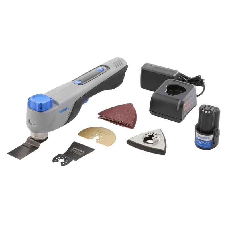 Dremel MM12V-S1 12V Blueprint 2 amps Cordless Oscillating Multi-Tool Kit (Battery & Charger)