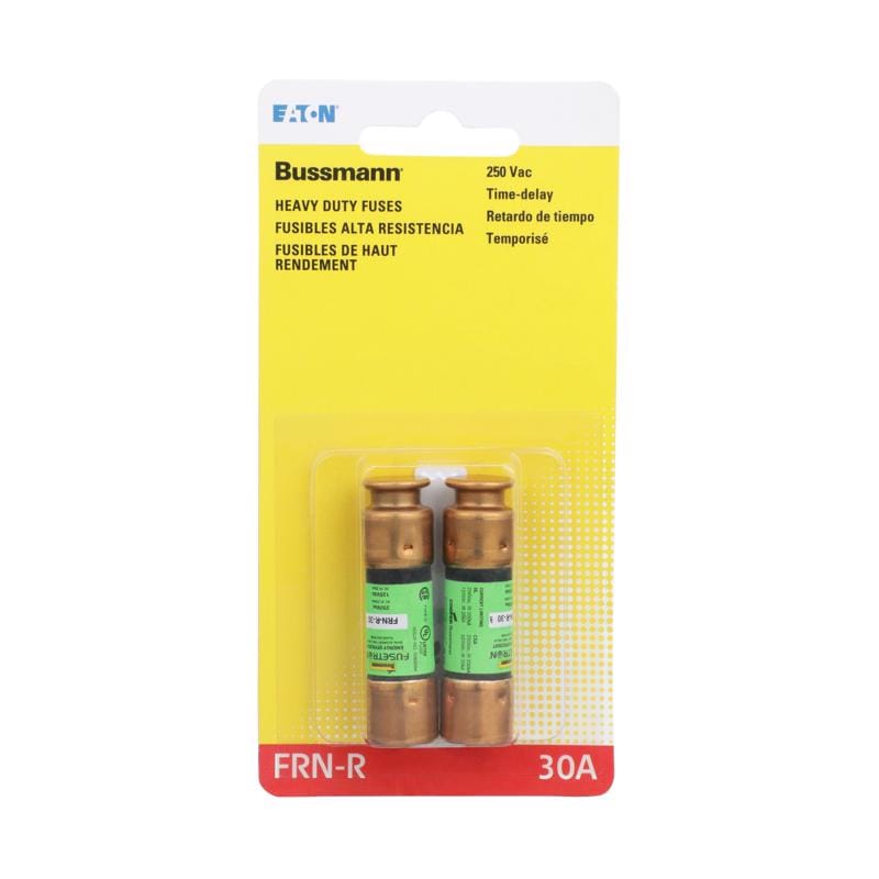 Bussmann BP/FRN-R-30 30 amps Dual Element Time Delay Fuse 2 pk