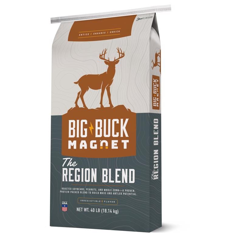 Big Buck Magnet 620055 The Region Blend Feed Dry For Deer 40 lb