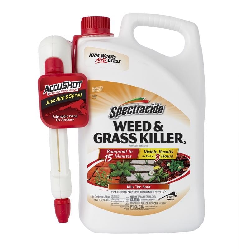Spectracide HG-96370 AccuShot Weed and Grass Killer RTU Liquid 1.33 gal