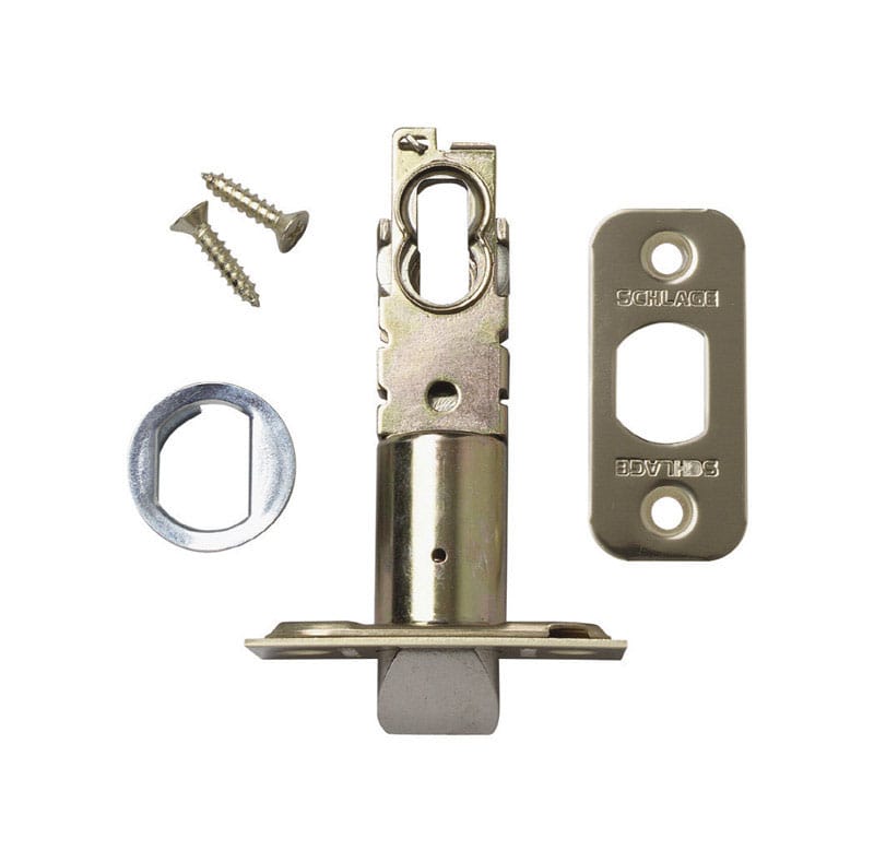 Schlage 40-250-605 Bright Brass Steel Spring Latch 1 pk