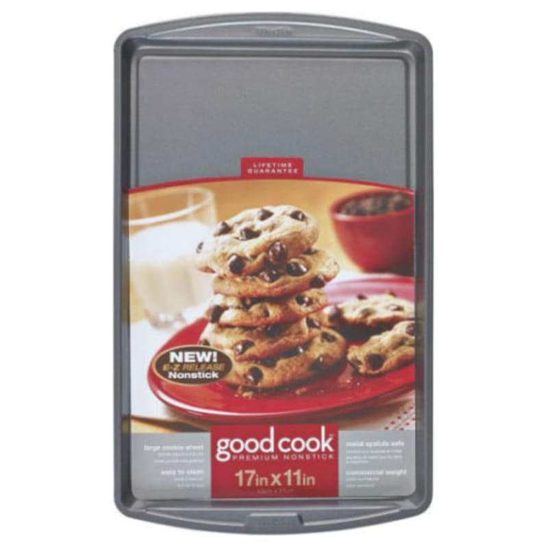 Good Cook 4022 11 in. W X 17 in. L Cooking Sheet Gray 1 pk