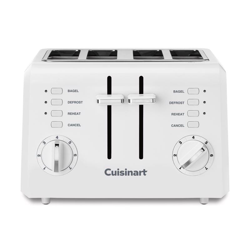 Cuisinart CPT-142P1 Plastic White 4 slot Toaster 7.2 in. H X 10.7 in. W X 10.8 in. D