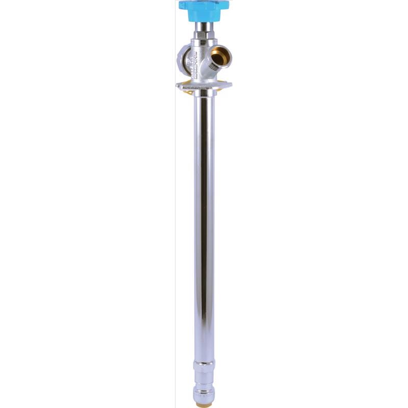 Sharkbite 24636LF 1/2 in. Push-Fit X 3/4 in. MHT Anti-Siphon Brass Sillcock