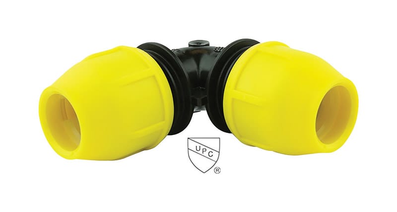 Home-Flex 18-406-007 Underground 3/4 in. IPS in. X 3/4 in. D IPS Polyethylene Elbow 1 pk